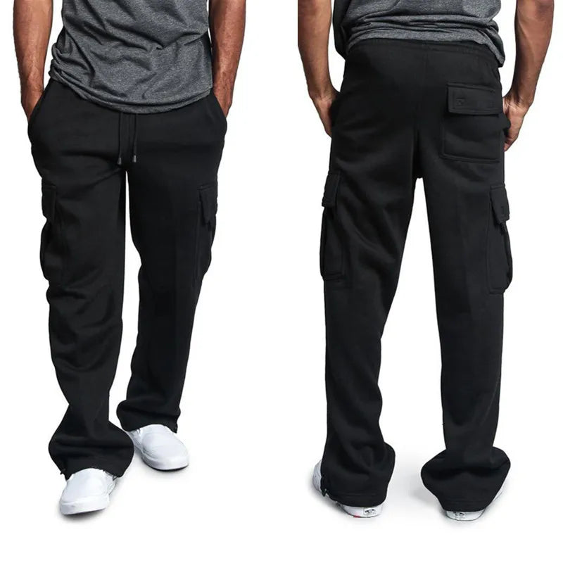 Men's Casual Cargo Sweatpants