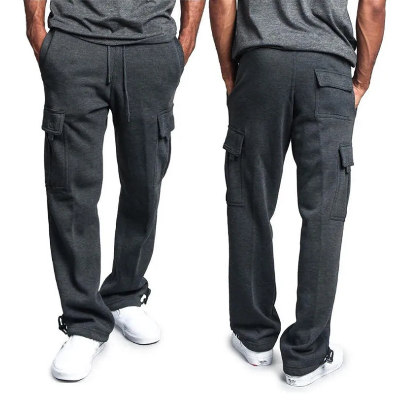 Men's Casual Cargo Sweatpants